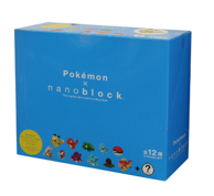 小降！回忆杀！KAWADA Pokemon x nanoblock 口袋妖怪积木 全套12件