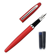 钢笔十大品牌之一，SHEAFFER 犀飞利 VFM系列明尖钢笔 磨砂红