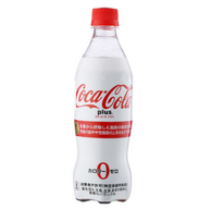 饮料界网红！日本产，Coca Cola 可口可乐 PLUS 零卡路里可乐 470ml *6件