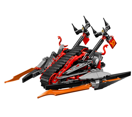 lego 乐高 ninjago幻影忍者系列 红蛇投石履带战车 70624