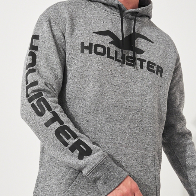 美国 Hollister 男士 Logo印花 连帽卫衣 180元（专柜449元） 买手党-买手聚集的地方
