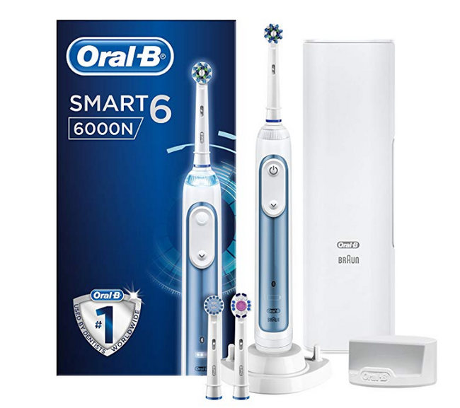 3D清洁+力度提醒：Oral-B 欧乐B Smart 6系列 智能电动牙刷 prime会员543.97元包邮包税 买手党-买手聚集的地方