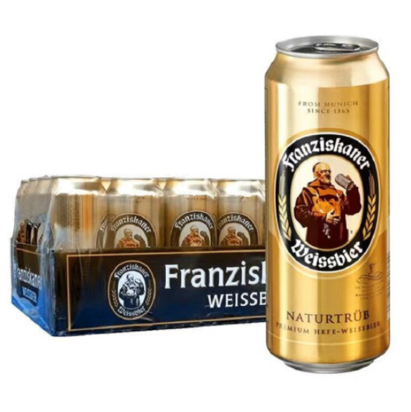德国进口 Franziskaner 范佳乐 纯麦白啤酒 500mlx24听 119元（长期售价169元） 买手党-买手聚集的地方