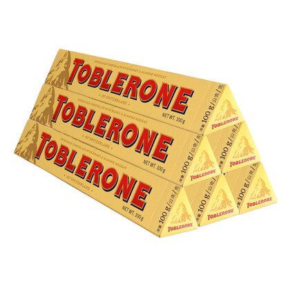 Toblerone 瑞士 三角 牛奶巧克力 100gx6根 券后65.9元包邮 买手党-买手聚集的地方