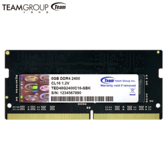 Team 十铨 DDR4 2400 8GB 笔记本内存条 279元（长期售价379元） 买手党-买手聚集的地方