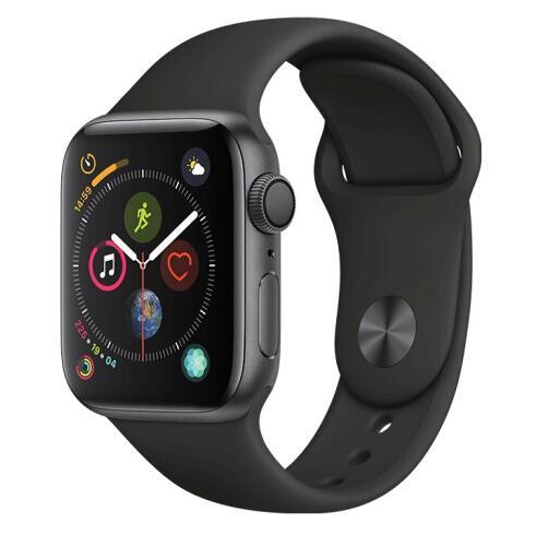 历史低价：Apple 苹果 Apple Watch Series 4 智能手表 (深空灰铝金属、GPS、40mm、黑色运动表带) 2589元包邮（京东3099元） 买手党-买手聚集的地方