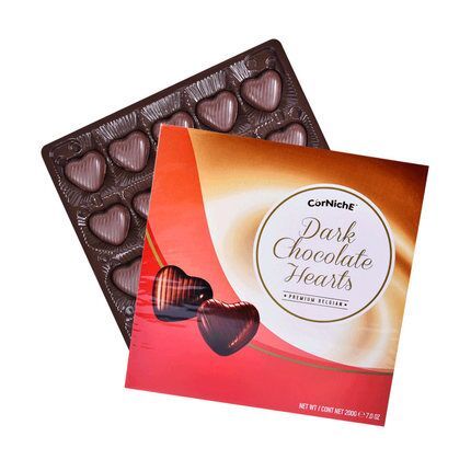 比利时进口 可尼斯 心形夹心黑巧克力 200g礼盒装 券后19.9元包邮 买手党-买手聚集的地方