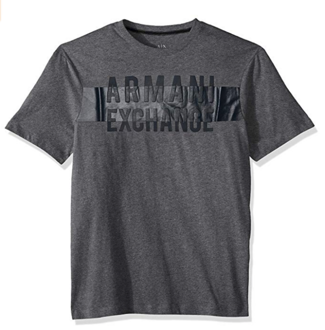 Armani Exchange阿玛尼 Logo 男士T恤 23.84美元约¥164 买手党-买手聚集的地方