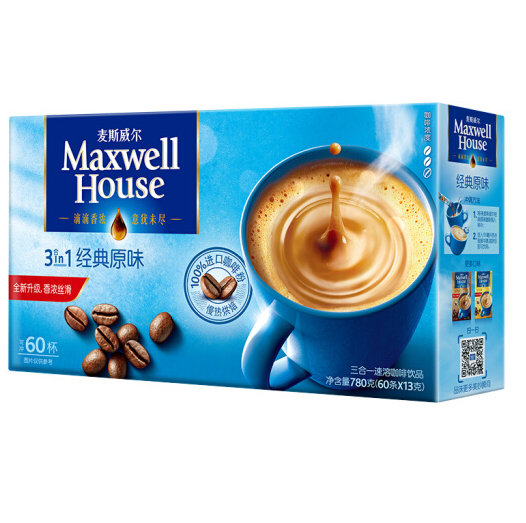 3件 麦斯威尔 原味 速溶咖啡13gx60条 59.8元、可满199-100元 买手党-买手聚集的地方
