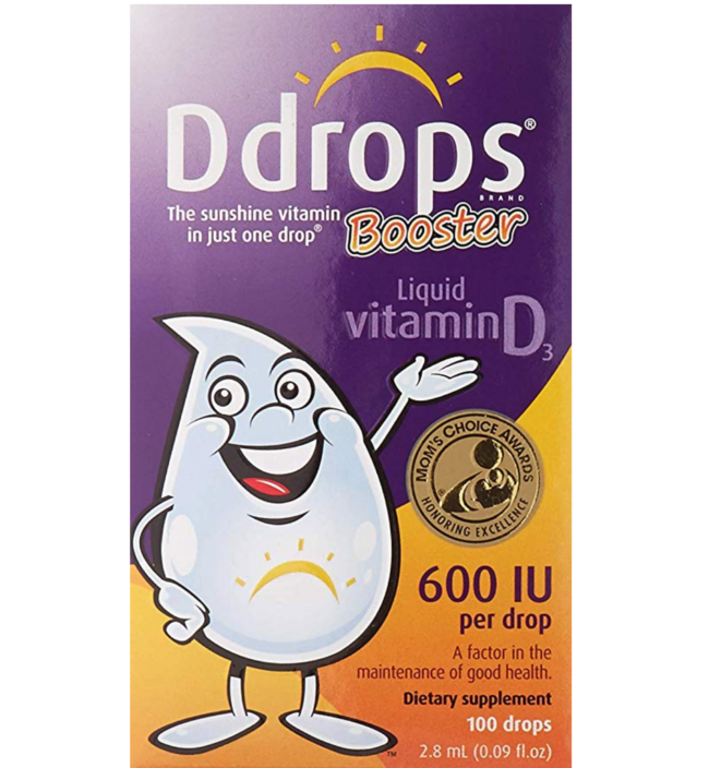 Ddrops 幼儿维生素D3增强滴剂 600 IU 100滴 2.8ml prime会员凑单到手约105.04元 买手党-买手聚集的地方