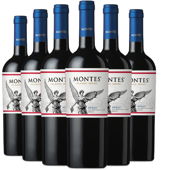 2件x6瓶 智利原装 Montes 蒙特斯 梅洛红葡萄酒750ml Super会员653元（京东488元每件） 买手党-买手聚集的地方