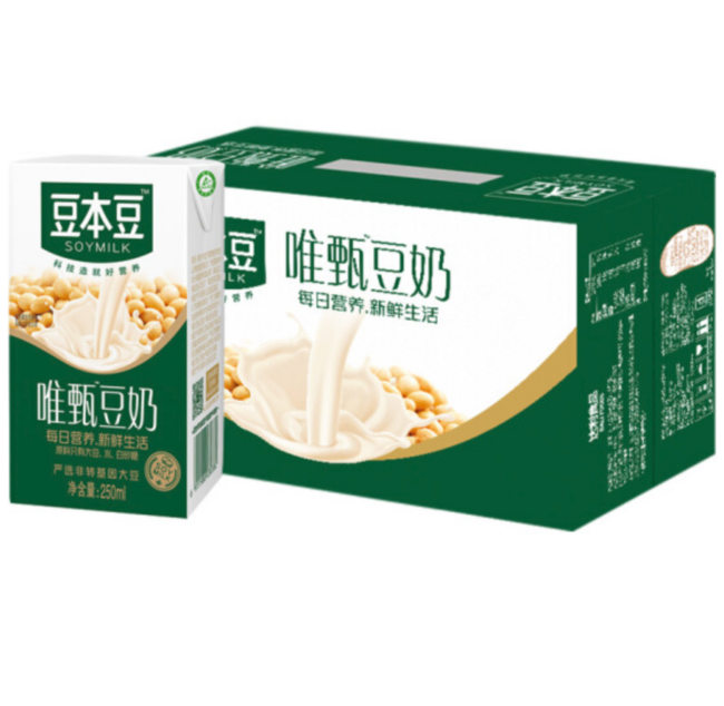 豆本豆 植物蛋白饮料 早餐奶 250mlx24盒x3件 75.36元（折合25.12元/件） 买手党-买手聚集的地方