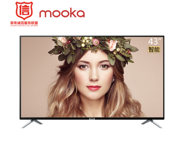 0点： MOOKA 模卡 A6系列 液晶电视 43英寸 43A6 1099元包邮（上次1299元） 买手党-买手聚集的地方