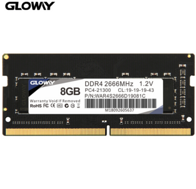 Gloway 光威 8GB DDR4 2666频率 笔记本内存条 229元 买手党-买手聚集的地方