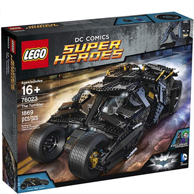 收藏级、1869片！LEGO 乐高 76023 超级英雄系列 蝙蝠侠战车（已停产） prime到手约2653元 买手党-买手聚集的地方