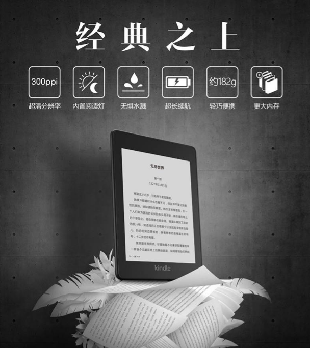 Kindle Paperwhite 4 电子书阅读器 8G 黑色 日版 639元包邮（之前推荐660元） 买手党-买手聚集的地方