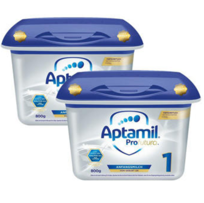 800gx2罐：Milupa Aptamil 爱他美白金版婴儿配方奶粉 1段（0-6个月） 55欧元约¥435 买手党-买手聚集的地方