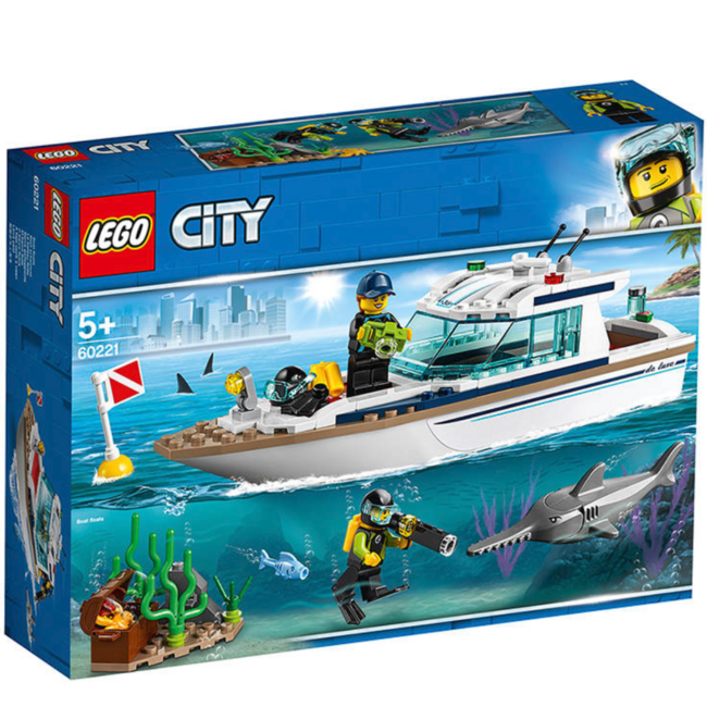 适合5岁+，LEGO 乐高 城市组系列 60221 阳光潜水游艇 135.5元包邮 买手党-买手聚集的地方