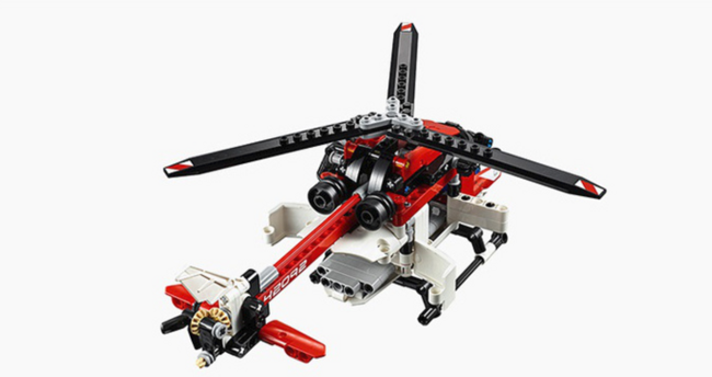 15日0点：8岁+，LEGO 乐高 机械组 42092 救援直升机 黑卡会员191元包邮包税 买手党-买手聚集的地方