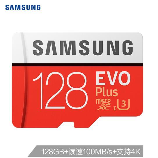 128G、历史低价：SAMSUNG 三星 EVO Plus 升级版+ MicroSD卡 89.9元 买手党-买手聚集的地方