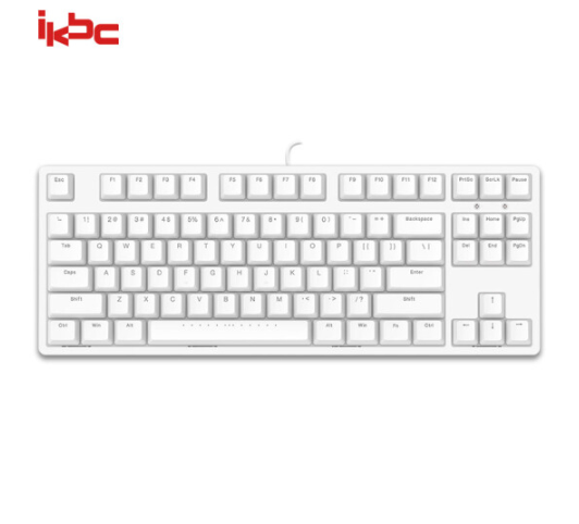 iKBC c87 机械键盘 Cherry红轴 白色 正刻 券后258元包邮 买手党-买手聚集的地方