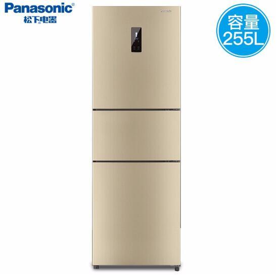 1日0点：Panasonic 松下 NR-EC26WSP-N 三门冰箱 255L 2590元包邮 买手党-买手聚集的地方