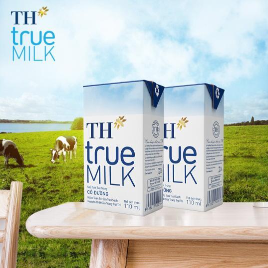 越南进口 TH true milk 网红全脂牛奶 110mlx24盒x3件 71.75元 买手党-买手聚集的地方