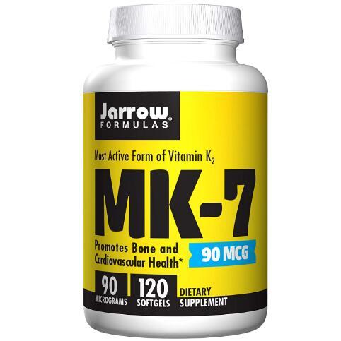 增强骨骼健康：Jarrow Formulas 杰诺 维生素K2/MK-7软胶囊90mcgx120粒 166.1元包邮 买手党-买手聚集的地方