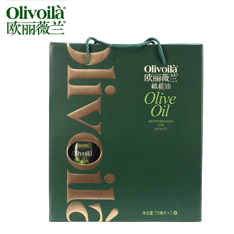 1日0点：olivoilà 欧丽薇兰 橄榄油 750mlx2瓶 138元包邮 买手党-买手聚集的地方