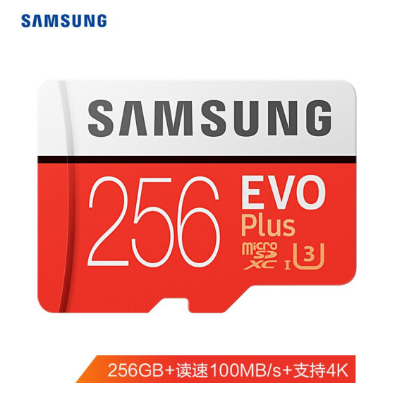 10年质保，三星 EVO Plus MicroSD存储卡 256GB 0点：券后179元包邮 买手党-买手聚集的地方