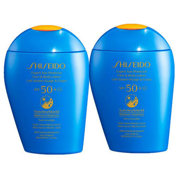 150ml x2件！Shiseido 资生堂 新艳阳夏臻效水动力防护乳 SPF50+ 55欧元约¥430（天猫380元/件） 买手党-买手聚集的地方