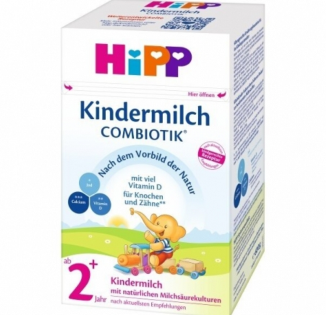 2岁以上，德国进口，Hipp 喜宝 有机益生菌奶粉2+段  600克 4盒 直邮含税到手340.3元（德国BA15欧/盒） 买手党-买手聚集的地方