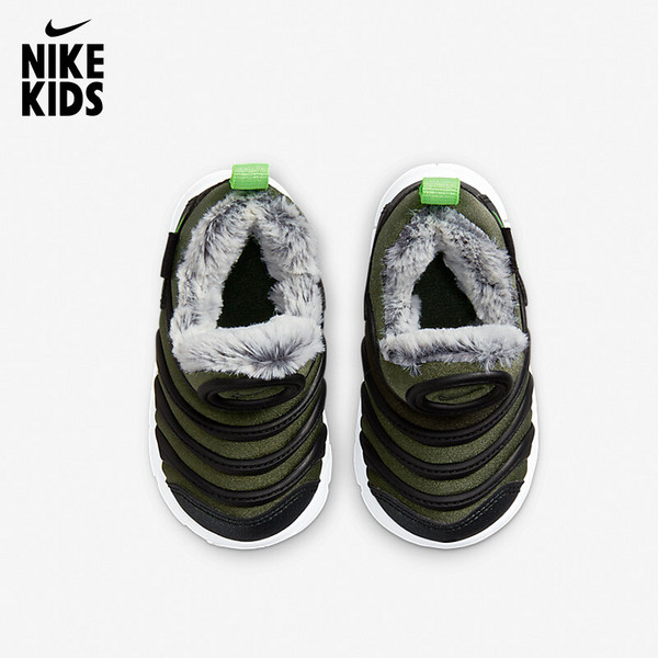 Nike 耐克 Dynamo Free 毛毛虫 婴童加绒运动学步鞋 DO5888 新低159元包邮（需领券） 买手党-买手聚集的地方