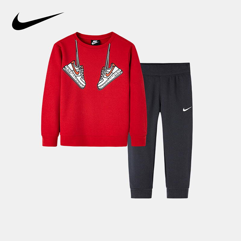 Plus会员，Nike 耐克 儿童卫衣套装*2件 308元包邮（折154元/套） 买手党-买手聚集的地方