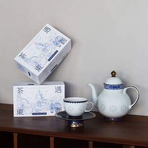 林恩茶&英国亚曼茶 袋泡茶·茶遇东西 联名款东西方茶叶合集 10风味/共20片装