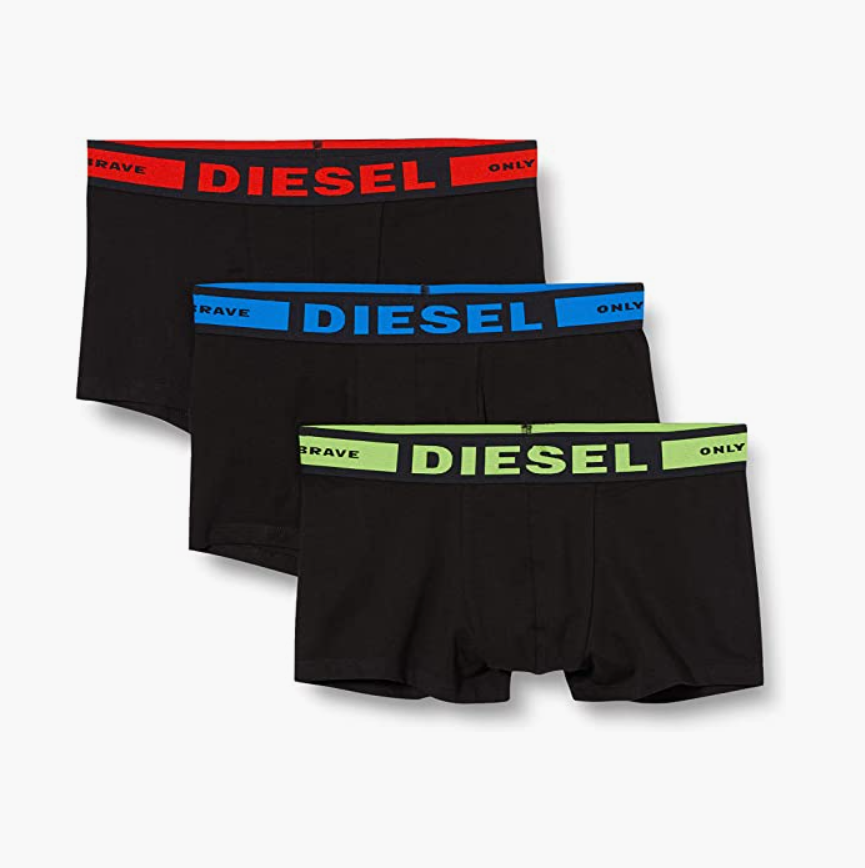 Diesel 迪赛 Kory 男士弹力平角内裤3条装 新低135.17元（天猫折后391元） 买手党-买手聚集的地方