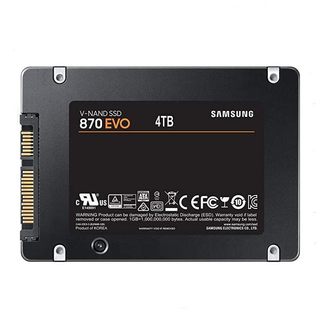 SAMSUNG 三星 870 EVO SATA3.0 2.5英寸SSD固态硬盘 4TB 新低2226.89元（京东3599元） 买手党-买手聚集的地方