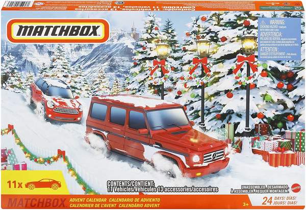 Matchbox 火柴盒 HJW40 圣诞降临日历 小汽车礼盒 24个惊喜 新低132.22元 买手党-买手聚集的地方