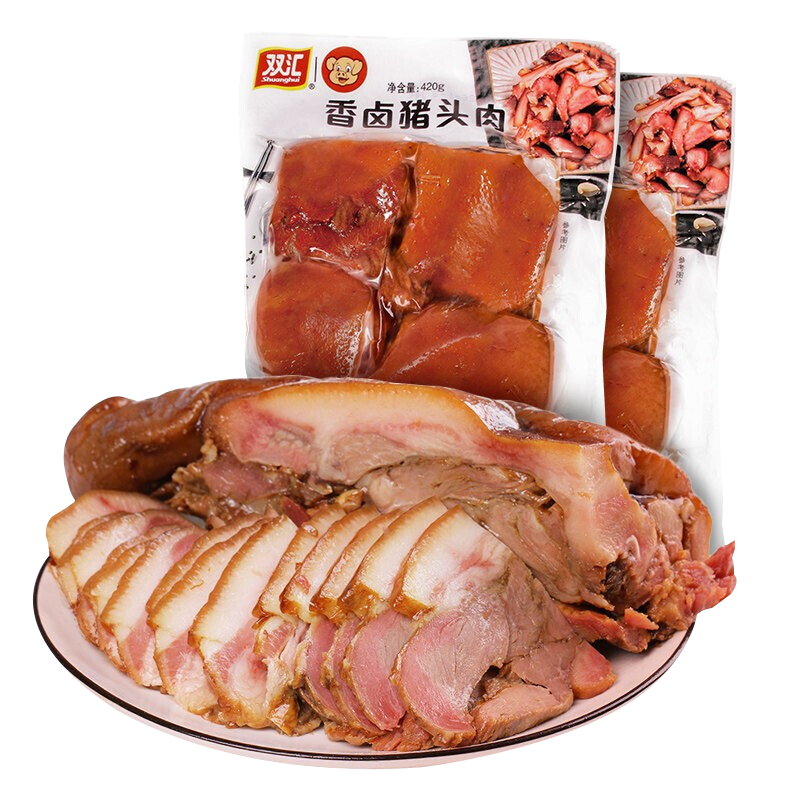 双汇 五香卤味猪头肉 420g/袋 23.9元包邮（下单立减） 买手党-买手聚集的地方