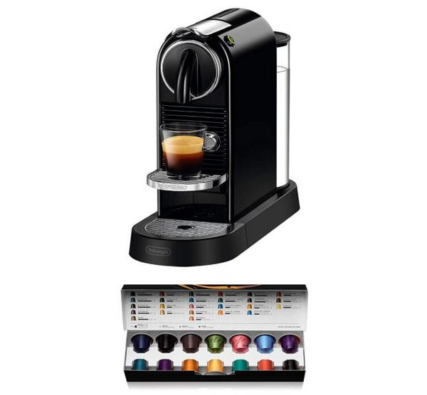 De'Longhi 德龙 Nespresso EN167.B Citiz 胶囊咖啡机 带16颗咖啡胶囊 866.08元 买手党-买手聚集的地方