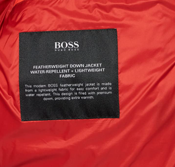 BOSS Hugo Boss 雨果·博斯 Oswizz 男士轻薄羽绒夹克 50456024 新低890元 买手党-买手聚集的地方
