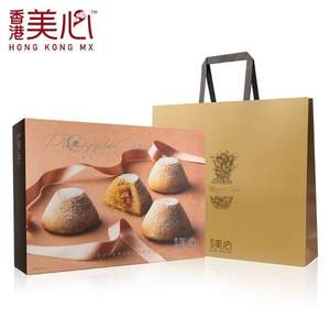 临期低价，香港美心 小雪山型凤梨酥礼盒 208g