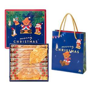 日本进口顶级曲奇，Morozoff 圣诞限量款巧克力夹心饼干礼盒59g+凑单品 61.3元包邮（需领券）