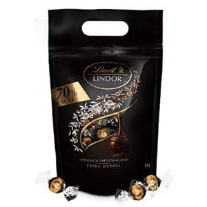 Lindt 瑞士莲 Lindor系列 70%特浓黑巧克力80颗（共1000g）