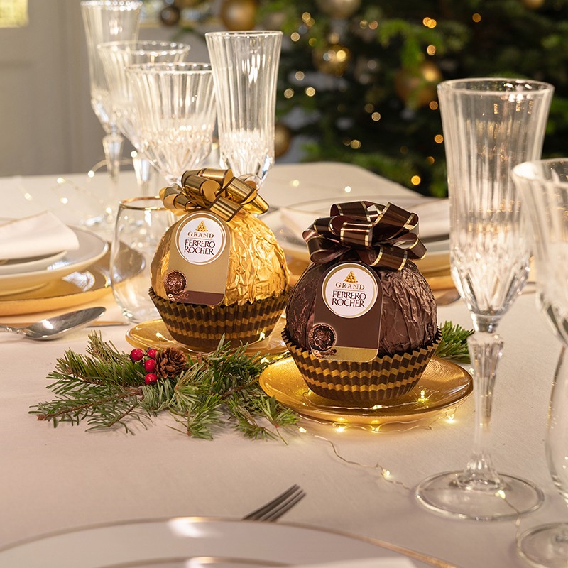 圣诞节礼物，Ferrero 费列罗 璀璨奢华小金球125g*2件 70元包邮（折35元/件） 买手党-买手聚集的地方