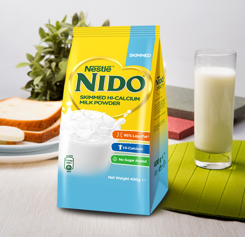 荷兰进口 Nestlé 雀巢 Nido 脱脂高钙奶粉400g*2袋 58元包邮包税（双重优惠） 买手党-买手聚集的地方
