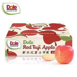 Dole 都乐 2022年新果 陕西富士苹果 4.5斤装（12个）