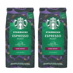 88VIP会员，Starbucks 星巴克 Espresso Roast 深度烘培研磨咖啡豆 200g*2袋