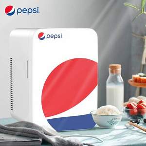 Plus会员，Pepsi 百事 便携式制冷制热两用小冰箱 8L