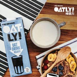 Plus会员，OATLY 噢麦力 原味醇香燕麦奶 1L*2瓶